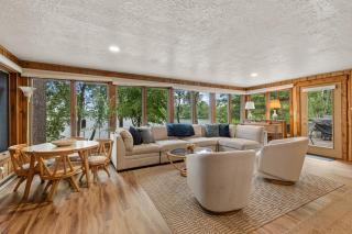 Rice Lake Lodge and Cabin with Dock Fire Pit Views - 3