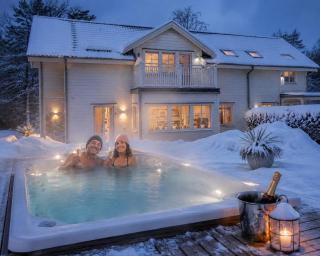 Villa Kungalv Charge your electric car for free ,Jacuzzi - 9