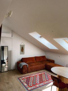 Designer Attic with Fireplace, Vilnius Center - 2