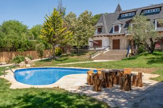 Stone Manor Pool Garden Garraf Near BCN - 8