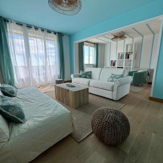 Magnifique appartement vue mer, 3 chambres, déco bord de mer - 8
