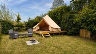 Valais View - Bell Tent with Pet Proof Garden - 2