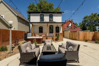 Private Hot Tub 2-Home Retreat Sleeps 16 - 5