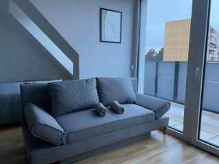 Modern Rooftop Apartment with Balcony & Free Parking - 8