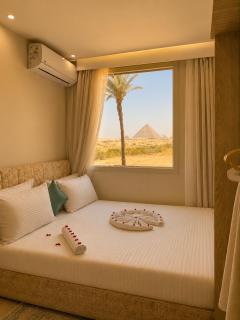 Golden Scarab Pyramids View - 1