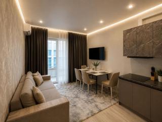 Metro, Center, 2 room apartment - Кristall - view to mountain - 7