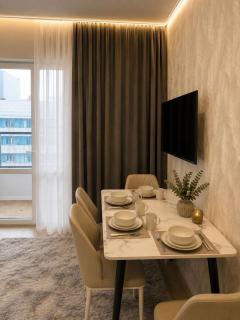 Metro, Center, 2 room apartment - Кristall - view to mountain - 6