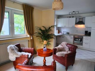 Stilvolles City-Apartment Dresden-Pieschen inkl Parkplatz, Balkon, W-Lan - 6