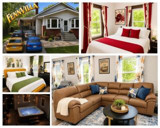 Fennvilla: Sleeps 8•Hot Tub•3 Dogs•Gameroom - 0