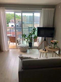 Bright, stylish apartment with a sunny balcony close to nature - 0