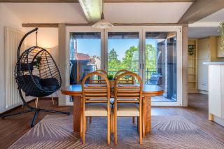 Altbau Apartment in Bahnhofsnähe mit Heimkino & Terrasse - 7