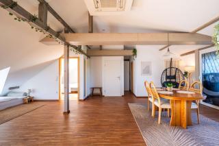 Altbau Apartment in Bahnhofsnähe mit Heimkino & Terrasse - 4