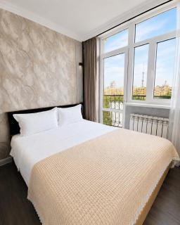 Modern Studio with Tashkent TV Tower View - 0