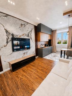 Modern Studio with Tashkent TV Tower View - 8
