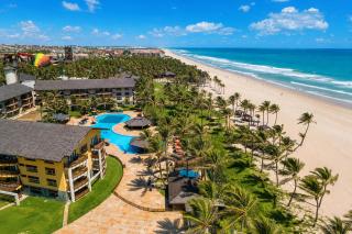 Apartamento FRENTE MAR e PÉ NA AREIA em Resort ao lado do Parque Aquático - 7