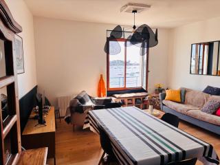 Appartement 3p 70m2, vue mer, plage et port de Lomener - 2