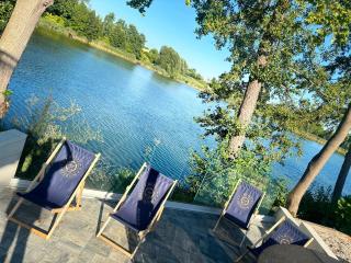 ENKLAWA IMPERIUM- DOM WAKACYJNY-APARTAMENTY NAD JEZIOREM- 20 km od TORUNIA-PLAŻA,JACUZZI - 8