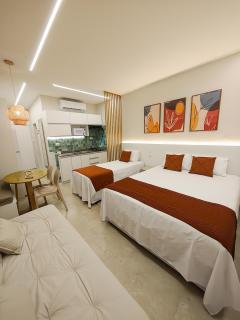 Flat Premium Beira-Mar Piedade - próximo à Praia de Boa Viagem - 4