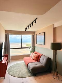 Flat Moderno Vista Mar & Paiva Piscina Rooftop - 9