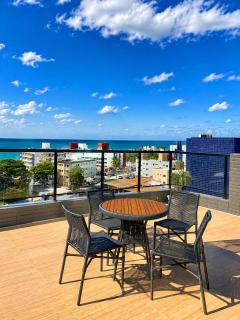 Flat Bessa Beach com Piscina - 6