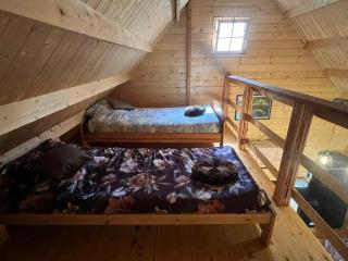 Domek z balią w lesie na Mazurach - 4