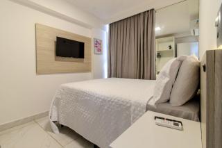 Flat pé na areia c/ vista mar 409 B Branco Haus - 9