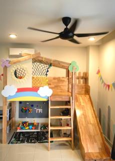 KidValley Legoland, 9Pax, Indoor Slide, Same-Level Pool - 9