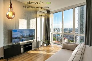 10-230 Yaroslaviv Grad, Bulvarno Kudriavska 17, Kyiv centre, Golden Gate metro nearby, fantastic city view, 15 kW backup power, Petrovdom Apartment - 9