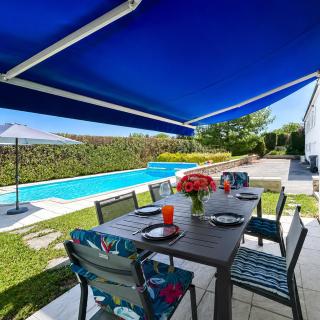 Villa conviviale, piscine & vue sur les vignes - 0