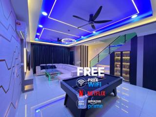 Kulai 16Pax Family Homestay PS5 Pool Table BBQ JPO IOI SENAI - 0