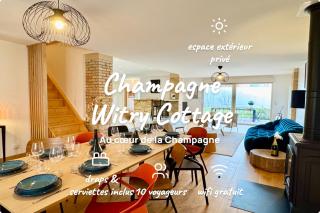 Champagne Witry Cottage - Reims for 10 with garden - 0