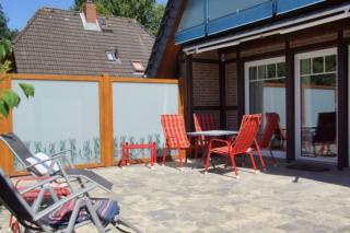 4 Personen Fachwerkhaus in erster Reihe zum Deich mit Badewanne und Kamin - 7