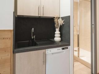 Apt cosy 4 pers, 2 ch, rénové, départ ski aux pieds - FR-1-545-12 - 6