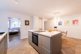 Modernes Design-Apartment mit großer Küche in Augsburger Altstadt Kapuzinergasse - Augusta (Augsburg) - 2