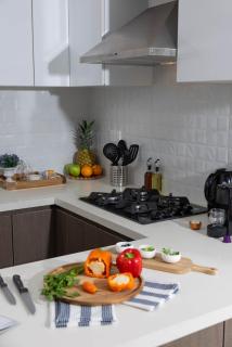 Sleek Modern 1BR w,Balcon WIFI POOL & GYM - 7