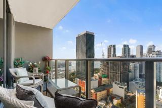 Miami Luxe Sky 27 Skyline View Stunning Water & City Lights View, Resort Pool,Gym,Spa Restaurants - 6
