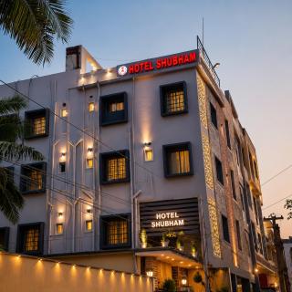 HOTEL SHUBHAM BEACH - Premium Sea Facing Hotel with Sea View Rooms - with Parking, Restaurant & Free Wi-fi - 5