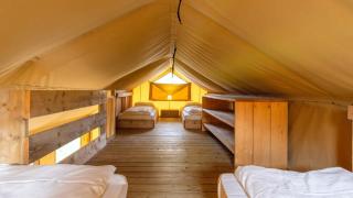 Safari lodge 8p, sanitair, rustige camping in Zeeland - 7