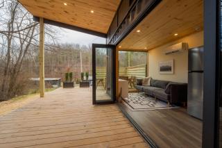 Shipping Container at Double Nickel Farm - 1