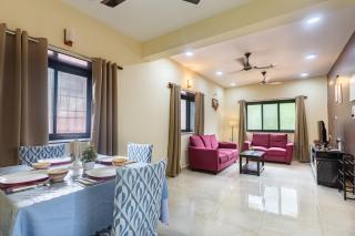 2BHK 1st-Floor Haven In Marna-Siolim At Casa Rosina - 3