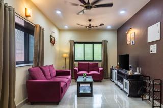 2BHK 1st-Floor Haven In Marna-Siolim At Casa Rosina - 6