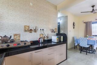 2BHK 1st-Floor Haven In Marna-Siolim At Casa Rosina - 2