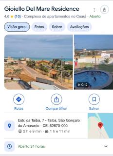 Flat for 4 people in Taíba - 8