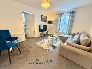 NOVA1 Stylish Cosy 1BR By AltoLuxo Short Lets Serviced Accommodation With Free Wifi & Parking - 2