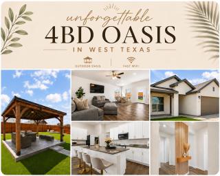 Unforgettable 4BD Oasis in West Texas - 0