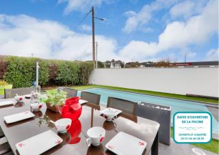 Maison pour 8 - Piscine - 550 m de la plage - 5