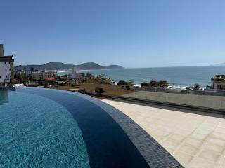Res.Vista Mar+ 2 Piscinas: Aquecida e Infinita-Ingleses - 1