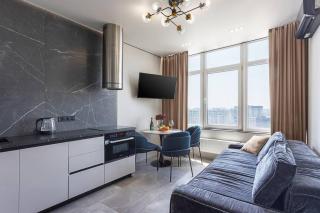 Sea view 2 room apartment in Gagarin Plaza Arcadia - 8