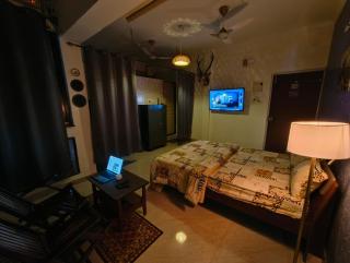 Studio Apartment AC, WiFi & Kitchen Gogol Goa - 6