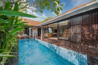 2BR villa w- private pool & workspace - 0